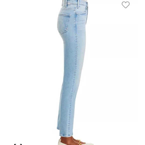 MOTHER The Hustler High Rise Flare Leg Ankle Jeans in California Cruiser Size 26 - Picture 3 of 13
